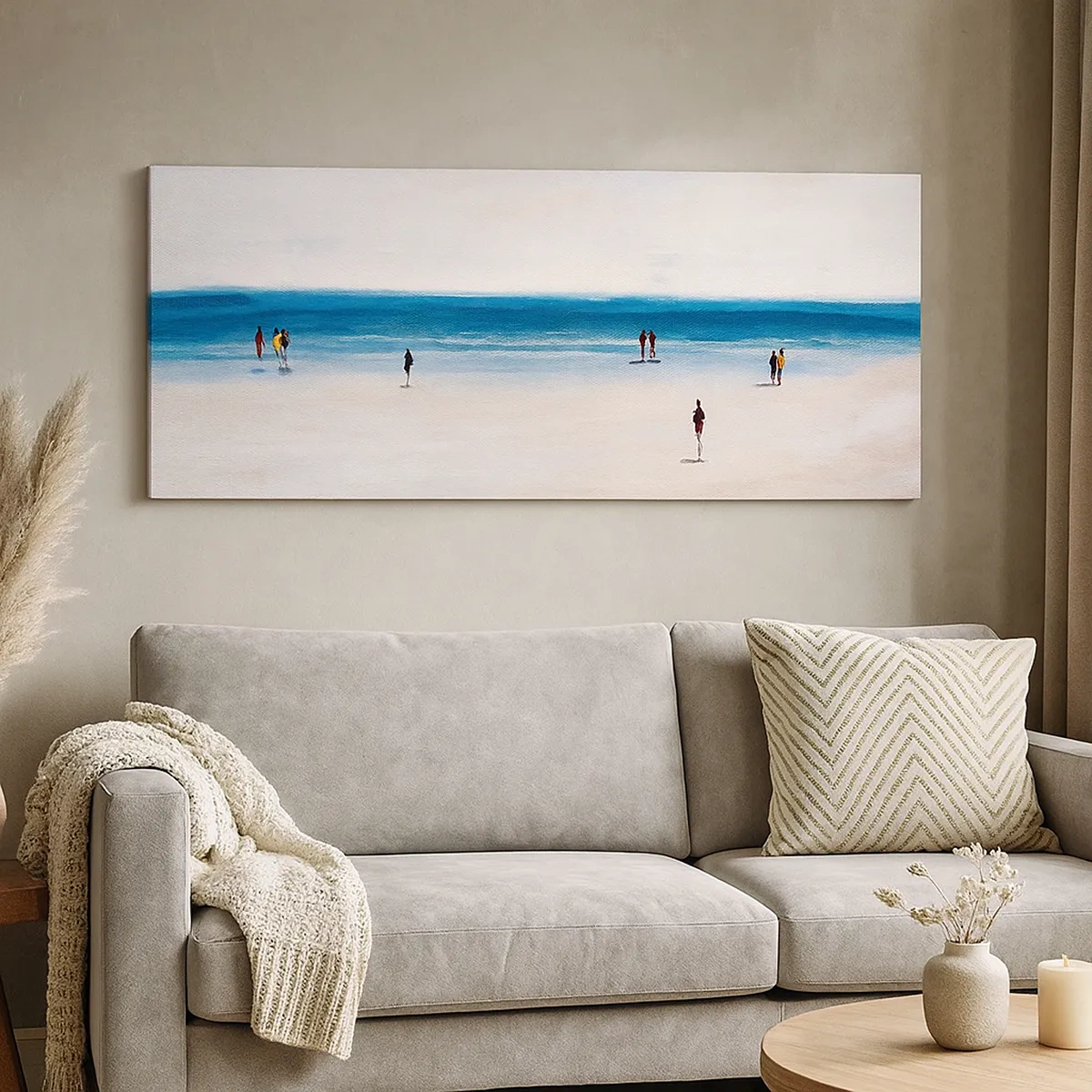 Lærredstryk - Billede på lærred - Et naturligt behov - 30x30 cm