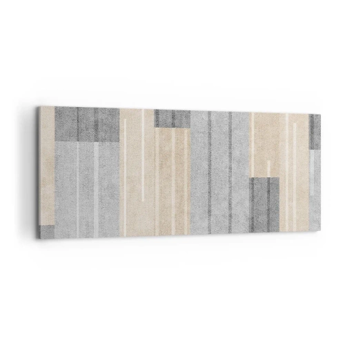 Lærredstryk - Billede på lærred - Komposition: hold den lodret - 100x40 cm