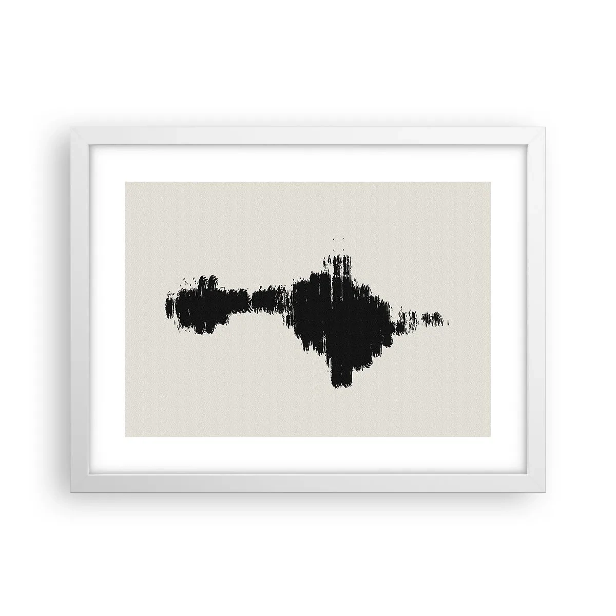 Plakat i hvid ramme - Fantasiens vibrationer - 40x30 cm