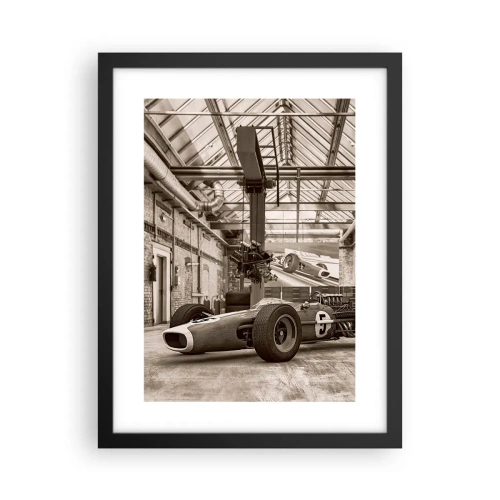 Plakat i sort ramme - Vinderens hvile - 30x40 cm