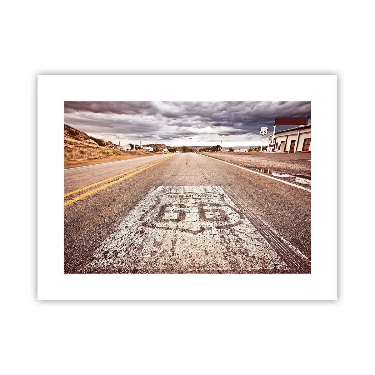 Plakat - Mother Road - amerikansk legende - 40x30 cm