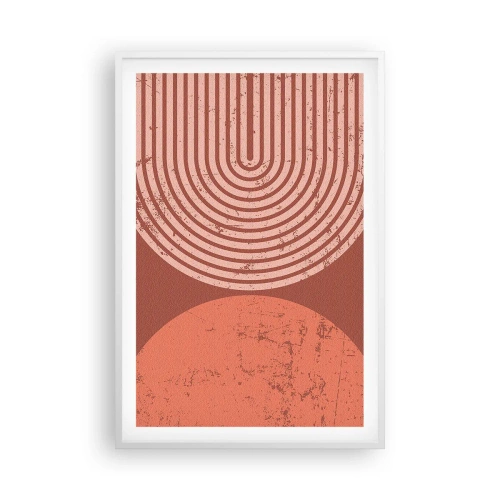 Plakat i hvid ramme - Tæt forhold - 61x91 cm