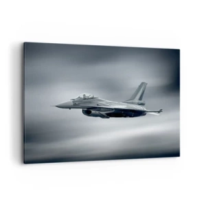 Lærredstryk - Billede på lærred - Vil du tage udfordringen op? - 120x80 cm