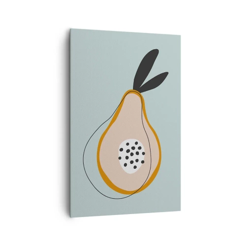 Lærredstryk - Billede på lærred - Trænge ind i tingenes natur - 80x120 cm