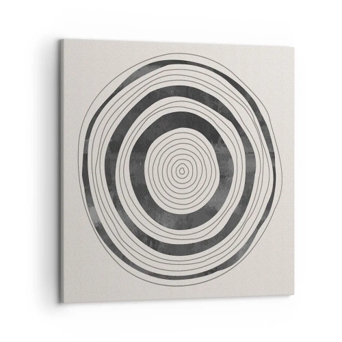 Lærredstryk - Billede på lærred - Det vigtige er det, der er imellem - 50x50 cm