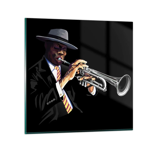 Billede på glas - Gammeldags charme - 60x60 cm