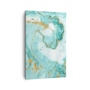 Lærredstryk - Billede på lærred - Under den store bølge i Edo-perioden - 80x120 cm