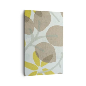 Lærredstryk - Billede på lærred - Komposition i solskinnet - 80x120 cm