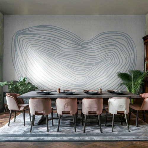 Fototapet Premium Sand - Smil fra en dråbe - Minimalisme, Boho, Stykke - 400x280 cm