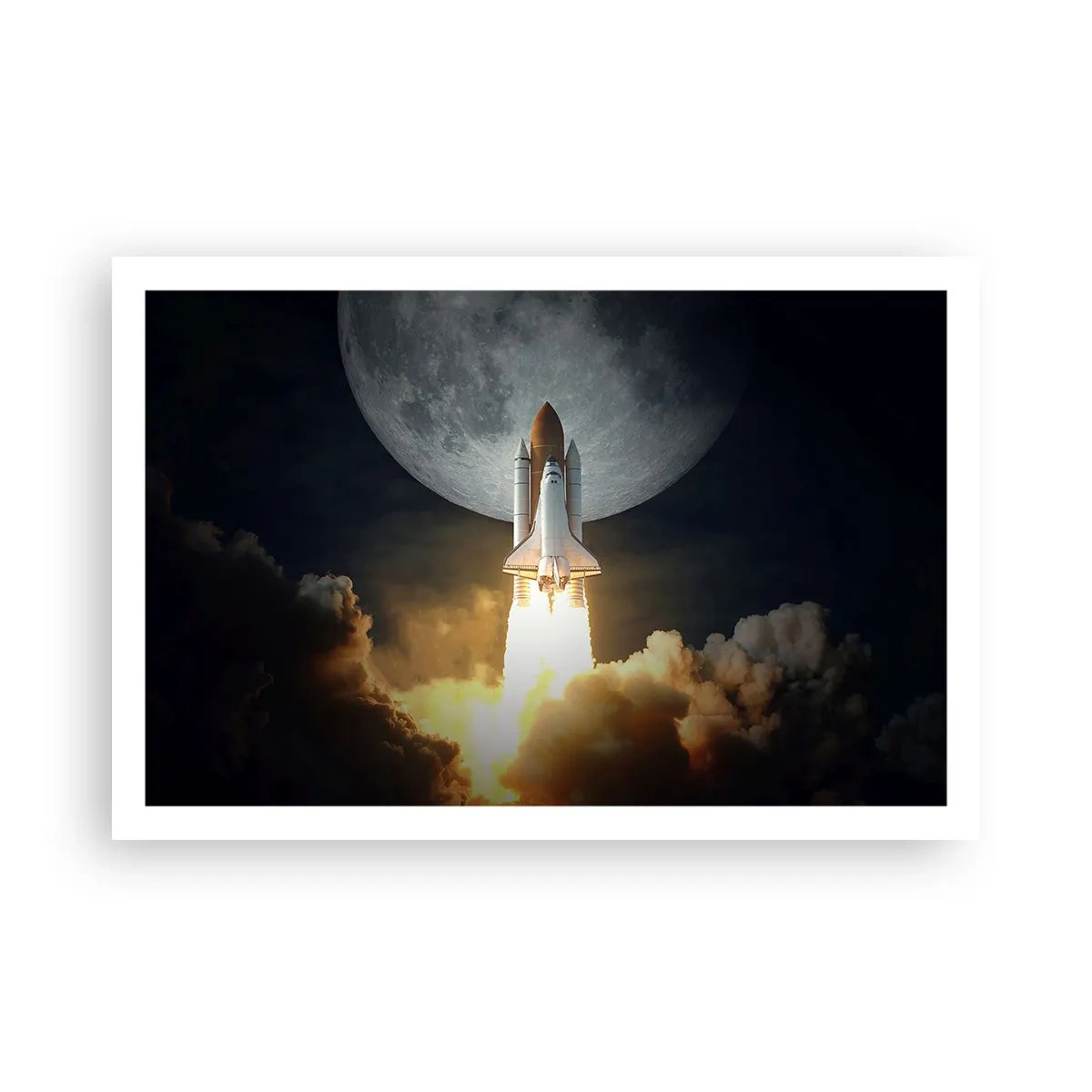 Plakat - Begyndelsen på et overjordisk eventyr - 91x61 cm