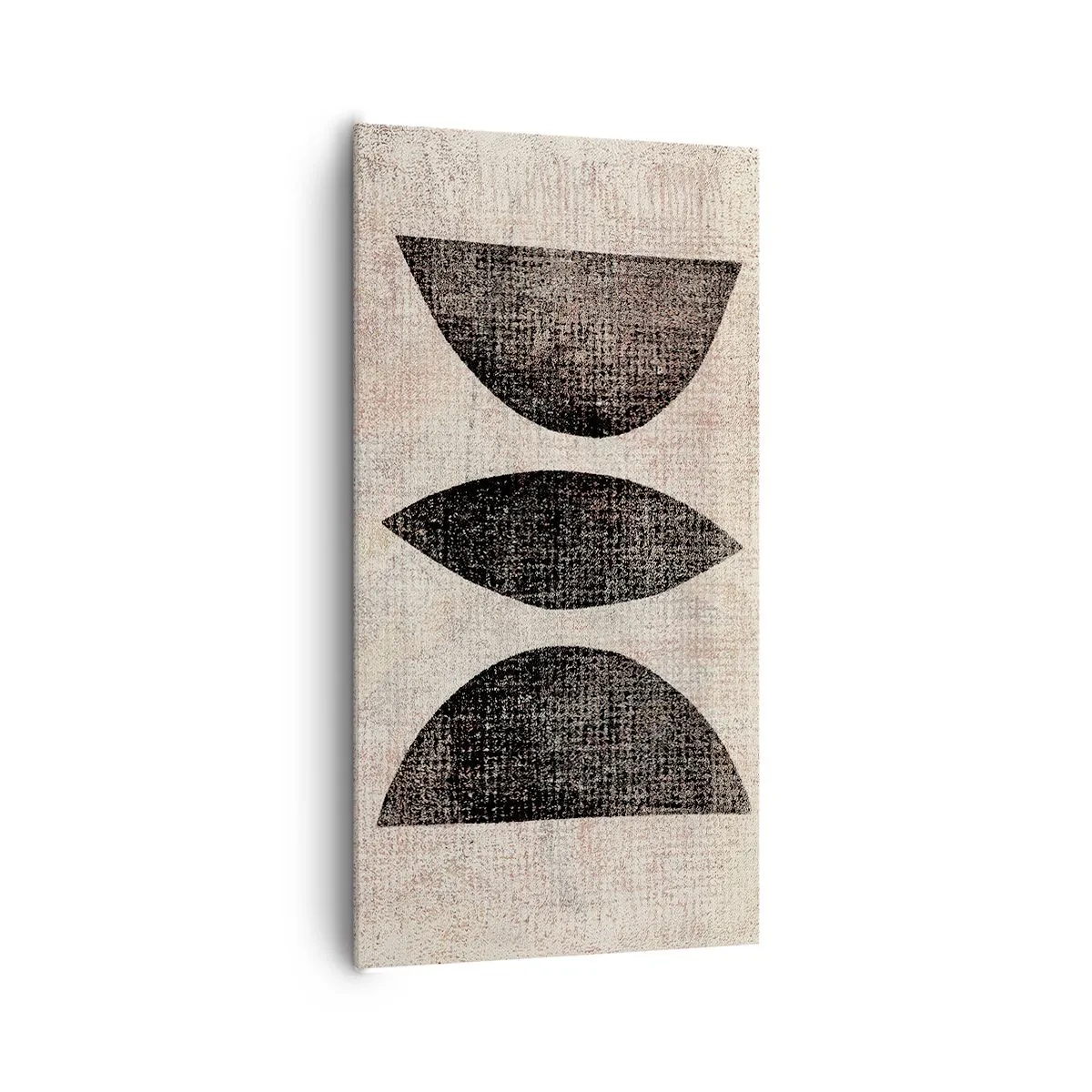 Lærredstryk - Billede på lærred - Etnisk abstraktion - 65x120 cm