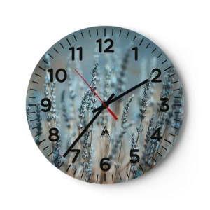 Vægur, Uret - Duftende plet - 40x40 cm