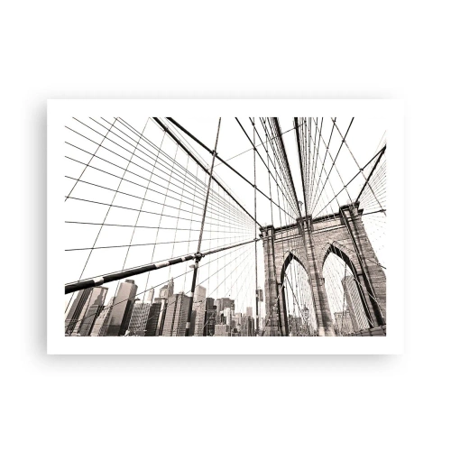 Plakat - Katedralen i New York - 70x50 cm