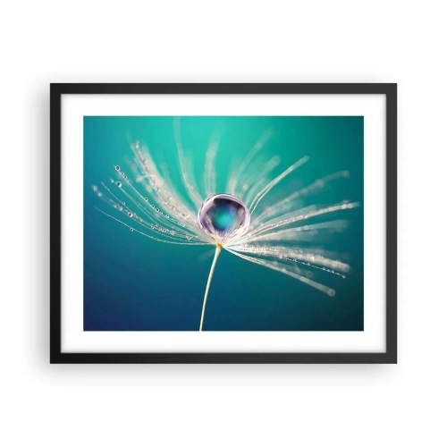 Plakat i sort ramme - Mystisk øjeblik - 50x40 cm