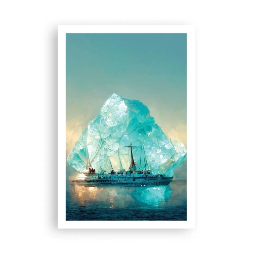 Plakat - Arktisk diamant - 61x91 cm