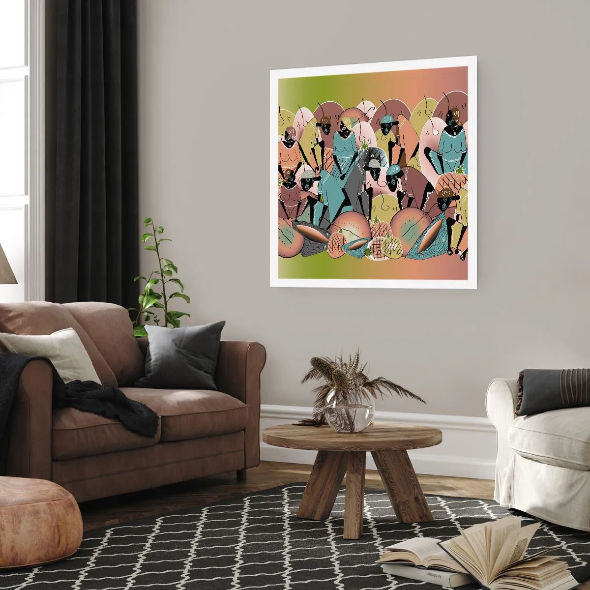 Plakat - Den store fejring er på vej - 50x50 cm