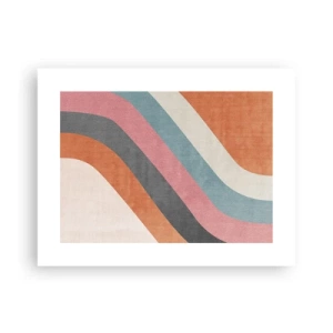 Plakat - Diagonal komposition - bevægelse - 40x30 cm