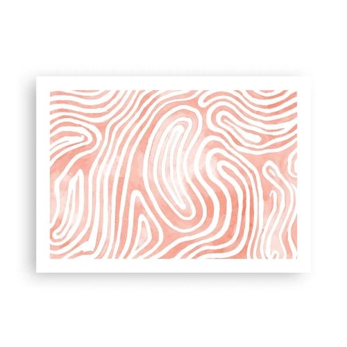 Plakat - I en labyrint af koraller - 70x50 cm