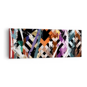 Lærredstryk - Billede på lærred - Kvadratisk - 140x50 cm