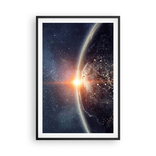 Plakat i sort ramme - I det nye perspektiv - 61x91 cm