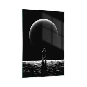 Billede på glas - Ansigt til ansigt - 80x120 cm