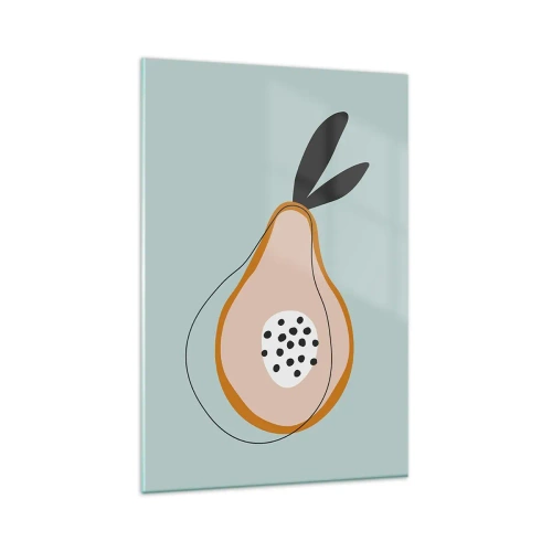 Billede på glas - Trænge ind i tingenes natur - 80x120 cm