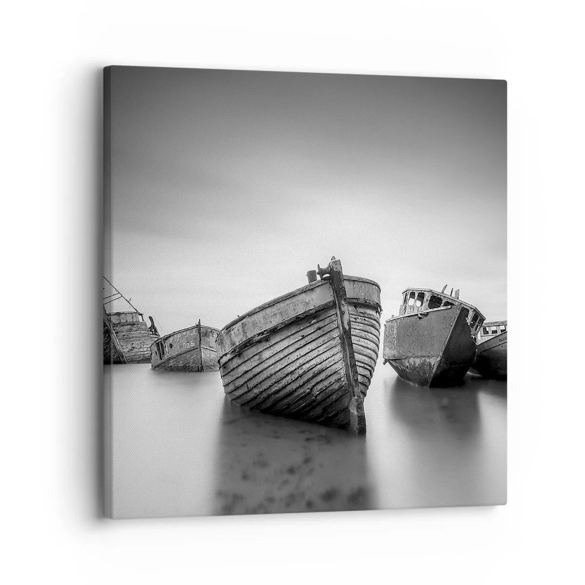 Lærredstryk - Billede på lærred - Nu er det bare minder... - 30x30 cm