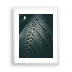 Plakat i hvid ramme - Naturens præcision - 40x50 cm