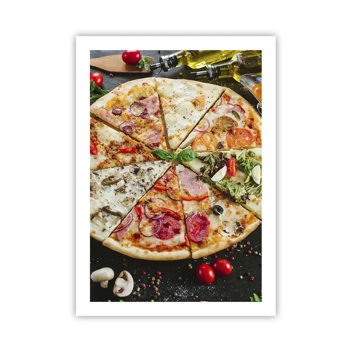 Plakat - Et udvalg af smagsvarianter - 50x70 cm