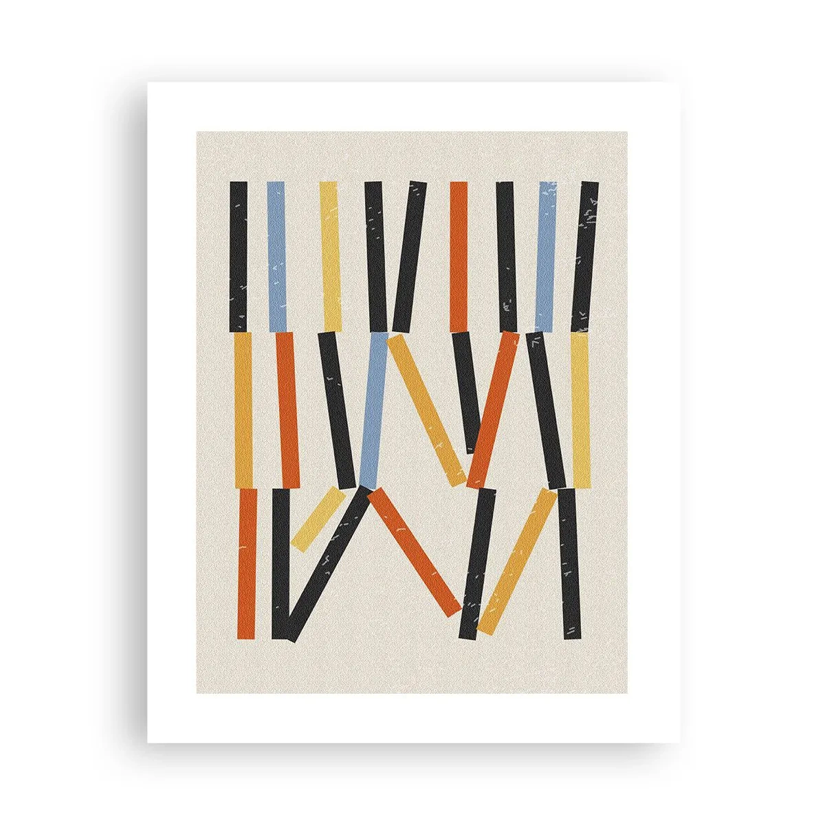 Plakat - Vandret komposition - 40x50 cm