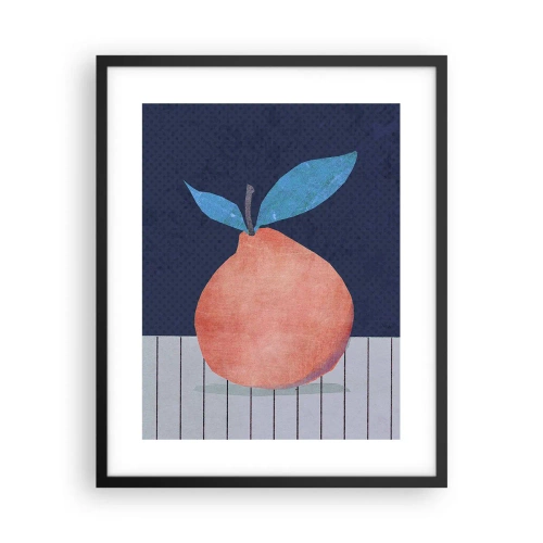 Plakat i sort ramme - Konveksitet og plan - 40x50 cm