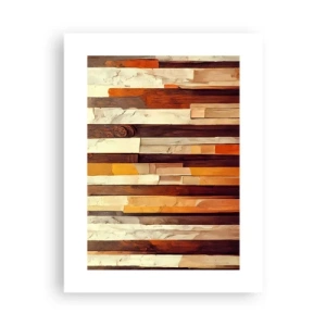 Plakat - Hymne af skovens træer - 30x40 cm