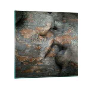 Billede på glas - For altid sammen - 30x30 cm
