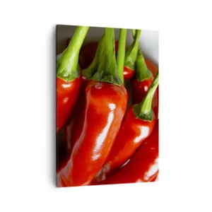 Lærredstryk - Billede på lærred - Saftig, skinnende, glat - 50x70 cm