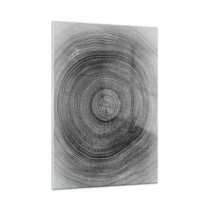 Billede på glas - Et tegn på tiden - 50x70 cm