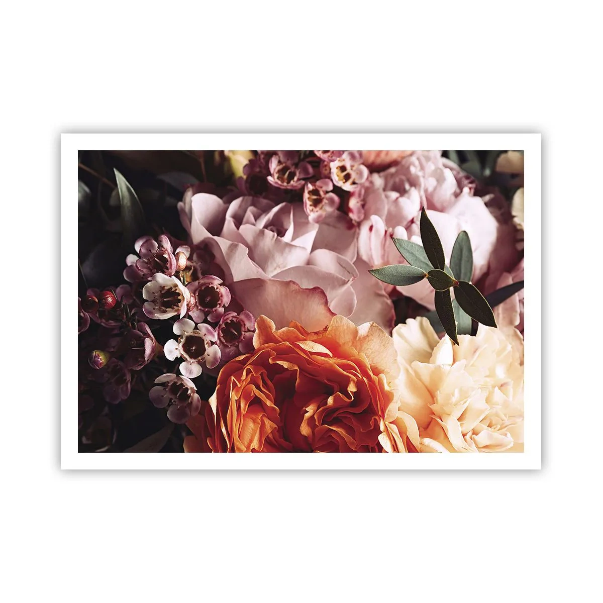 Plakat - Indhyllet i skønhed - 100x70 cm