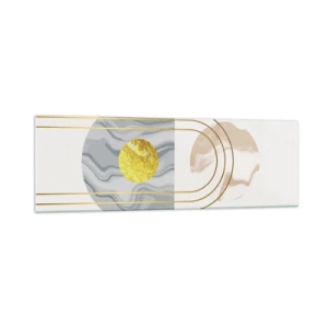 Billede på glas - Lysstyrke og udstråling - 160x50 cm