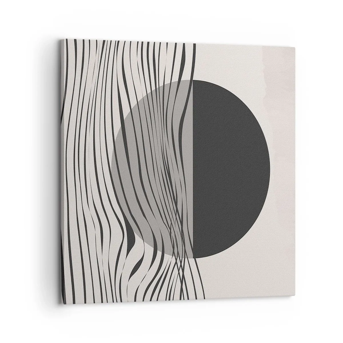 Lærredstryk - Billede på lærred - Halvkomposition - 60x60 cm