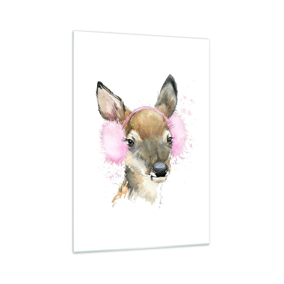 Billede på glas - Og frosten er ikke længere skræmmende - 70x100 cm