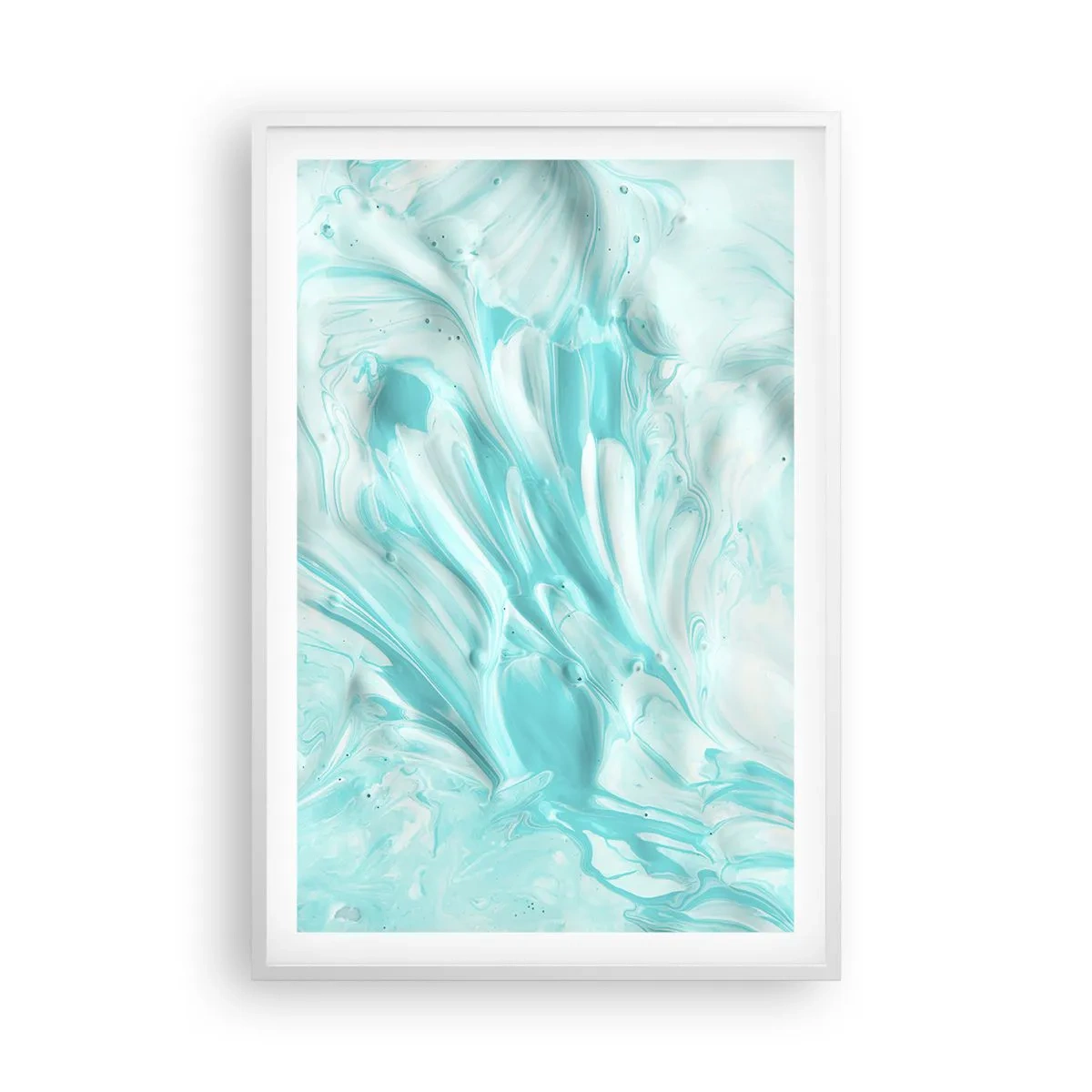 Plakat i hvid ramme - For altid sammen - 61x91 cm