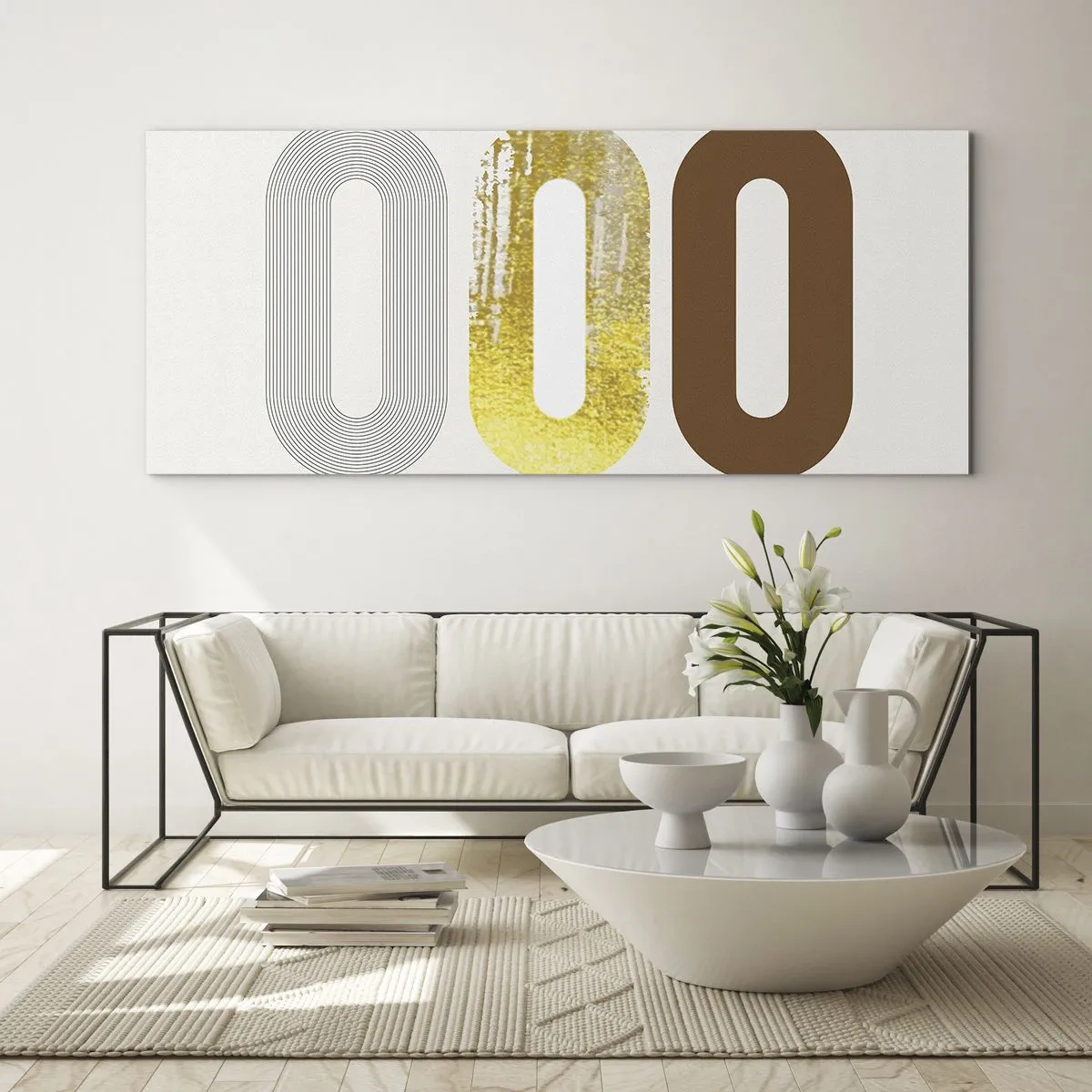 Billede på glas - Åhhh! - 100x40 cm