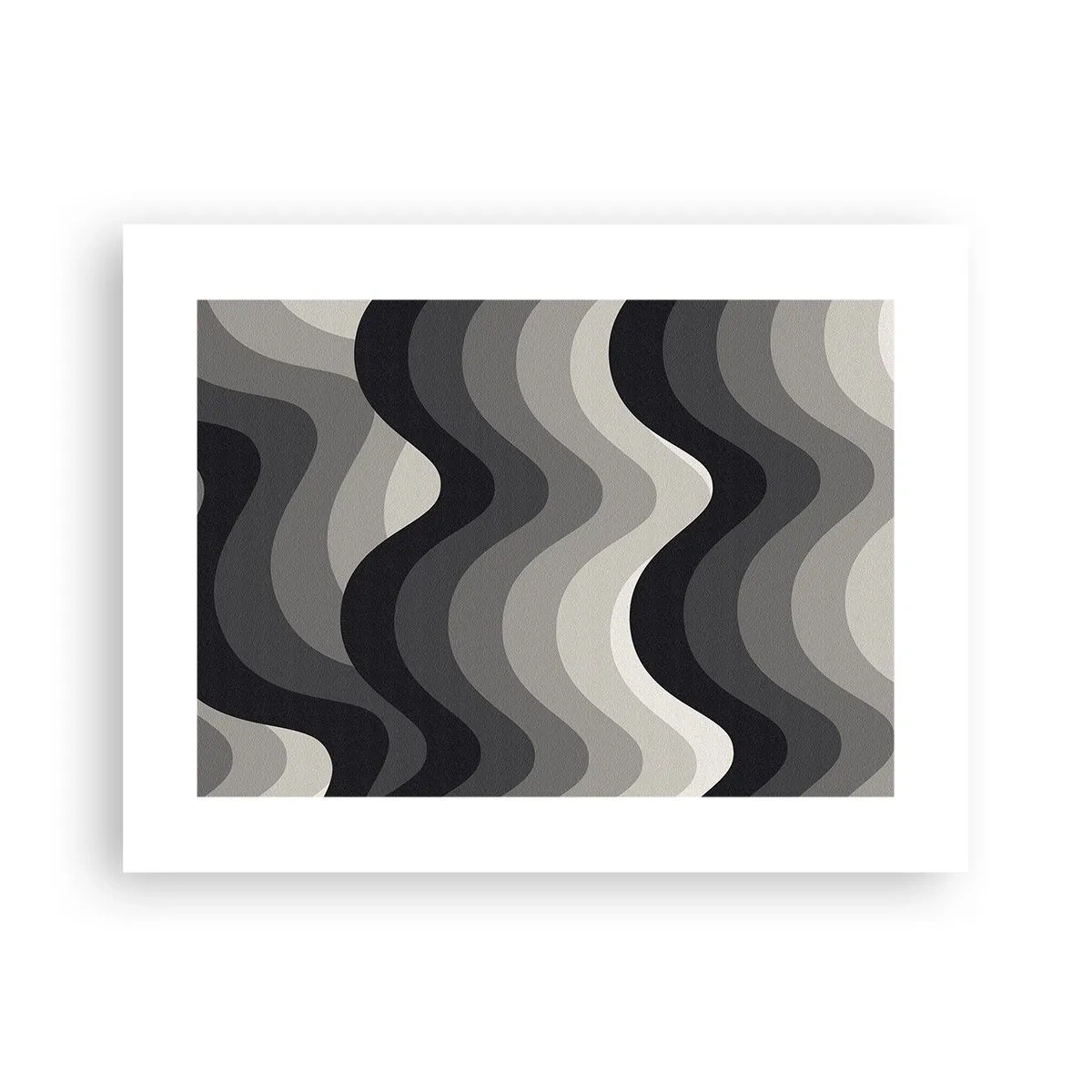 Plakat - Bølge efter bølge - 40x30 cm