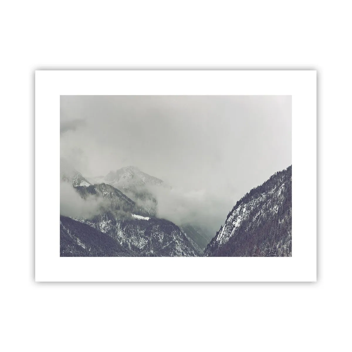 Plakat - Tåget dal - 40x30 cm