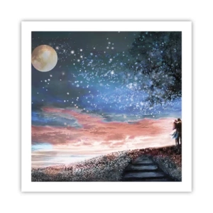 Plakat - En stjernepræstation - 60x60 cm