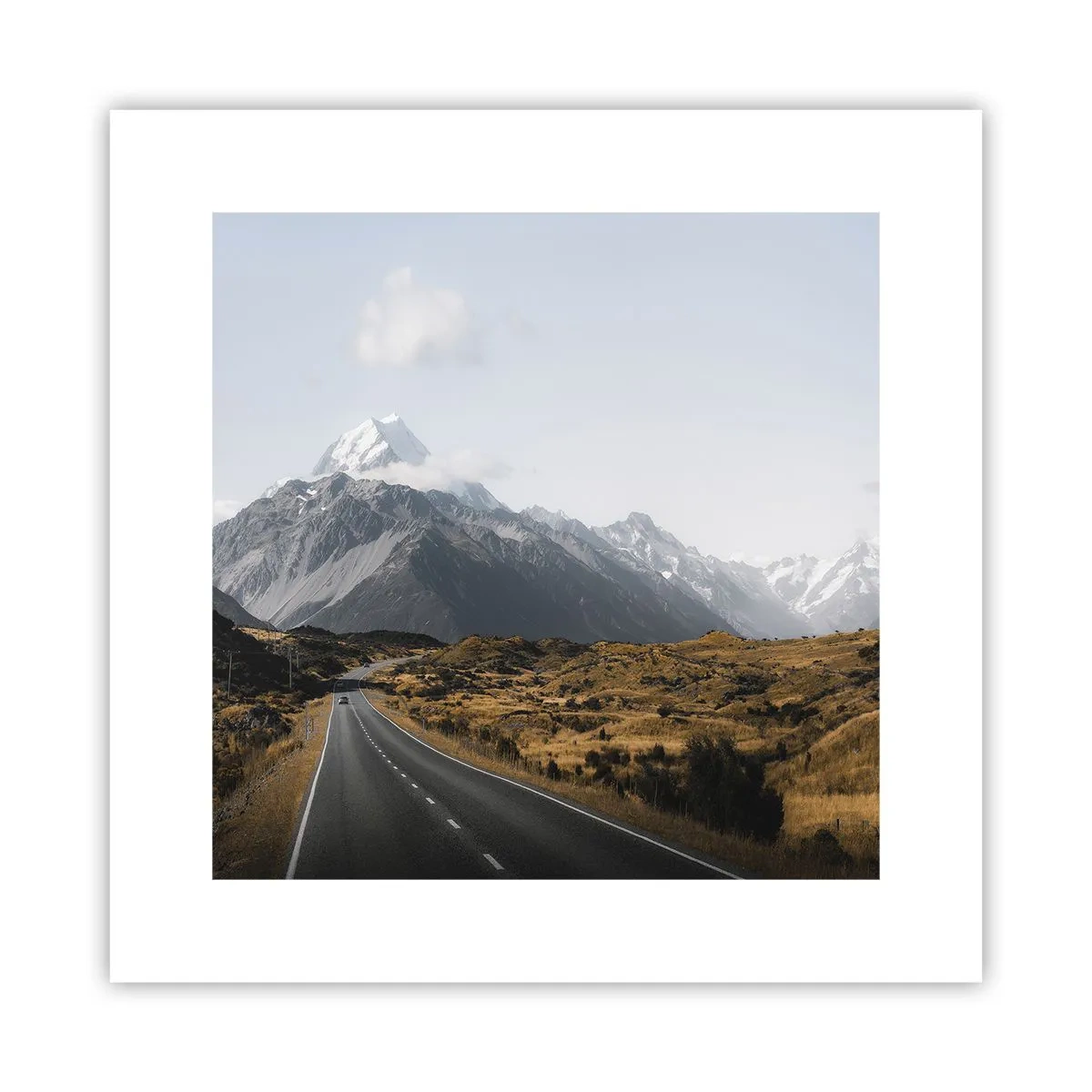 Plakat - Vejen til hjerte - 30x30 cm