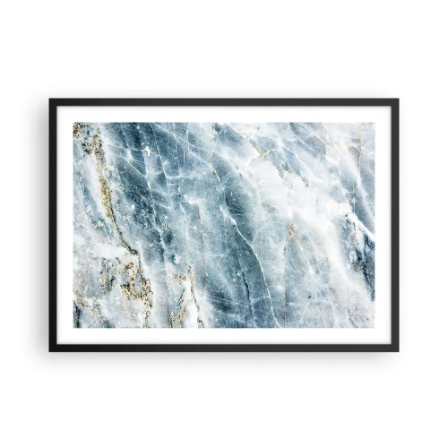 Plakat i sort ramme - Isverden - 70x50 cm