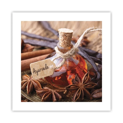 Plakat - På vej mod enhed af krop og ånd - 40x40 cm