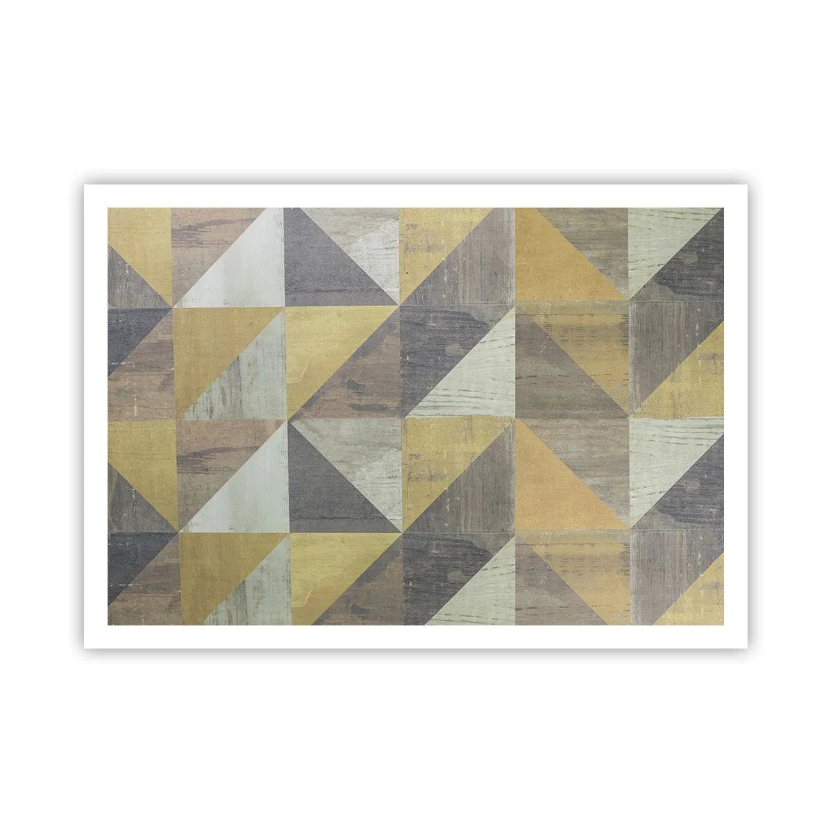 Plakat - Ved trekantens vinkel - 100x70 cm