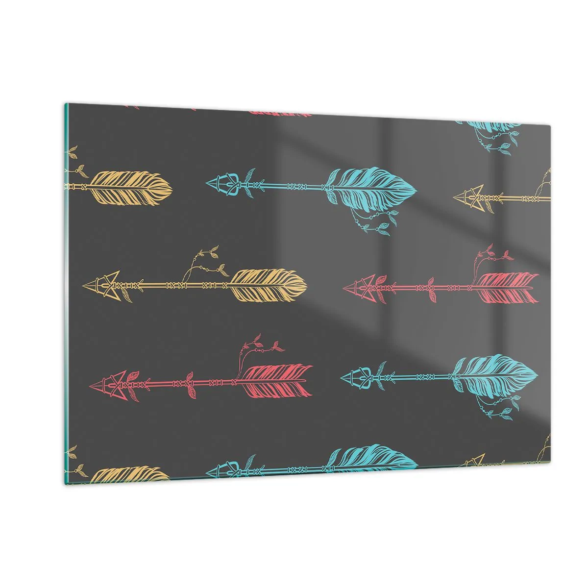 Billede på glas - For at - 120x80 cm