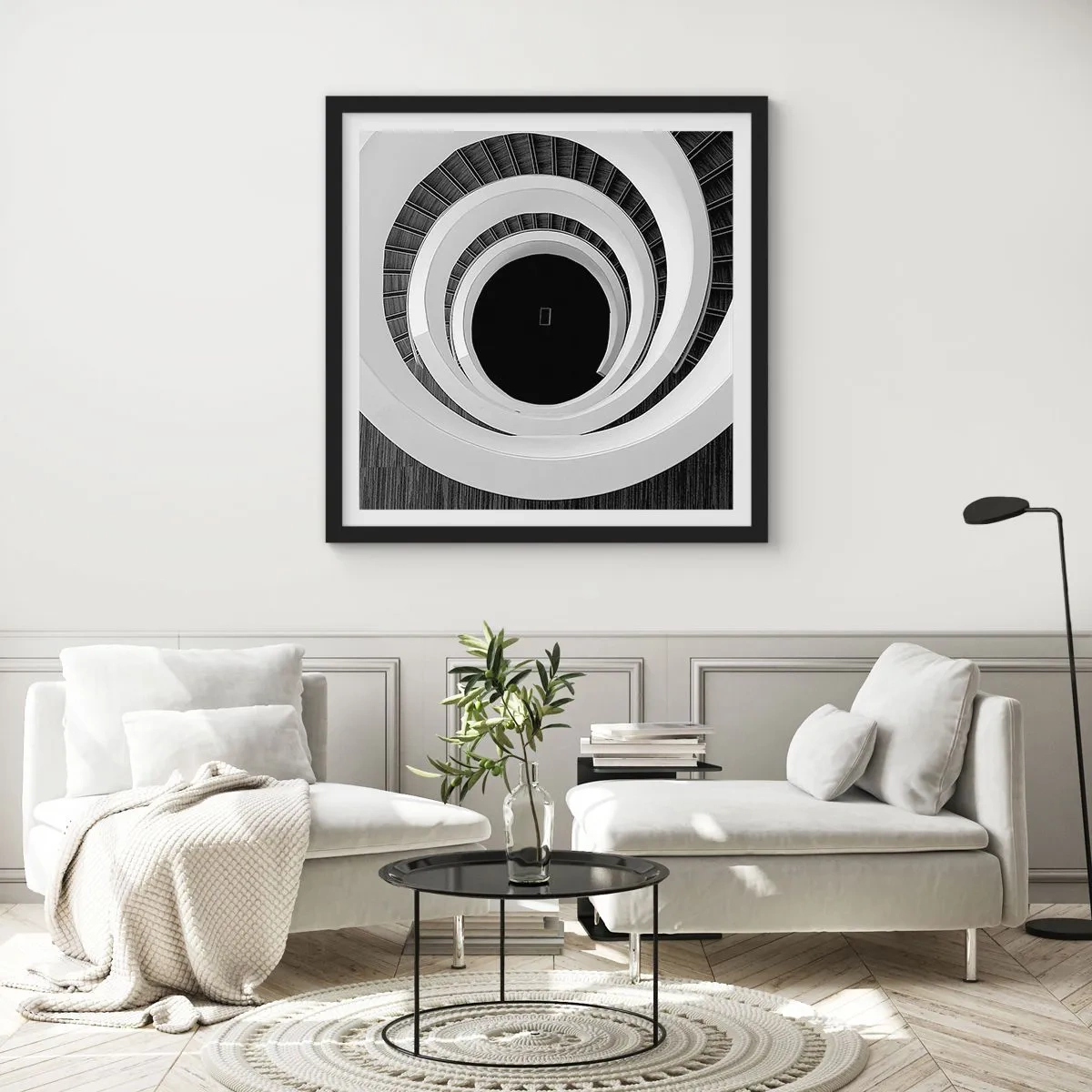 Plakat i sort ramme - Til sagen - 30x30 cm
